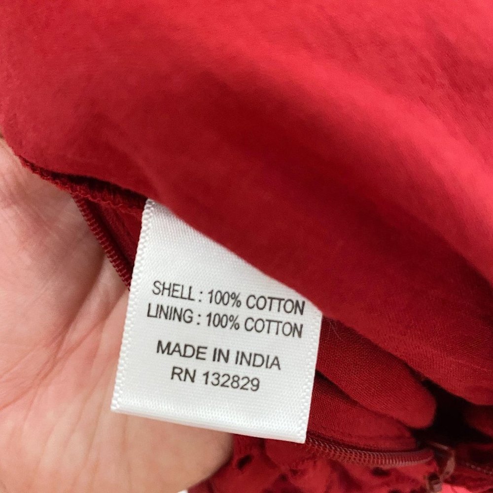 Lovers + Friends NWT Naya Jumpsuit Deep Red Elasti - Picture 9 of 16